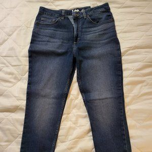 Lee Slim Fit Skinny Ankle High Rise Jeans in Heritage